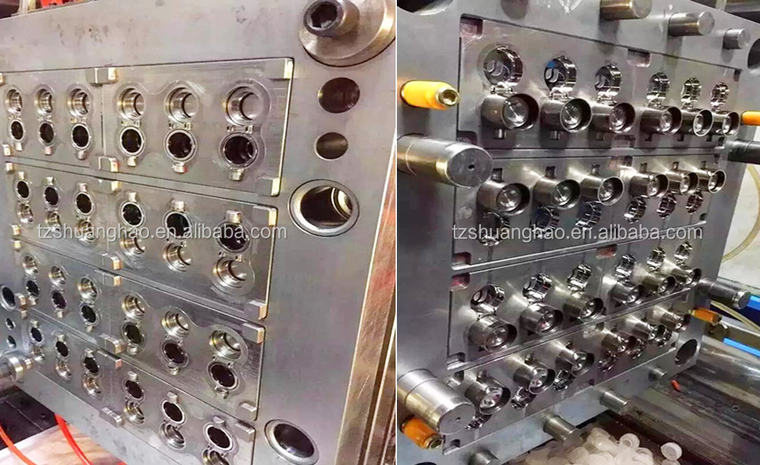 Customized 24-cavity 28/410 28pco 1810 Ready Flip Top Cap Mould for Sale